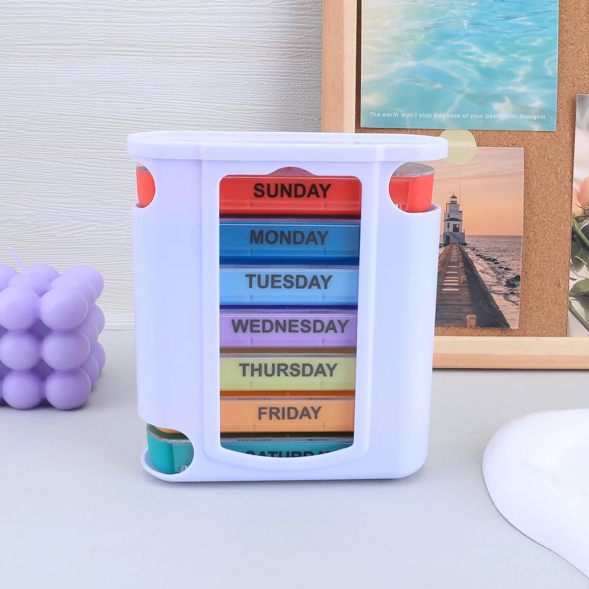VitaCase 7 Dagen Wekelijkse Organizer